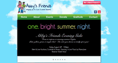 Desktop Screenshot of abbysfriends.org